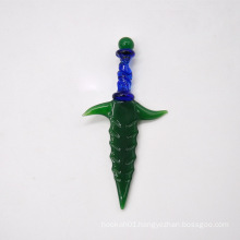 Creative Sword Shape Glass Wand Dabber Glass Dabber Tool Oil Wax Glass Oil Dabbing Stick Carving Tool Oil Kit